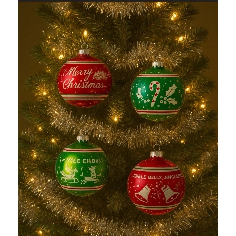 4 Christopher Radko Shiny Brite HOLIDAY SPLENDOR  4